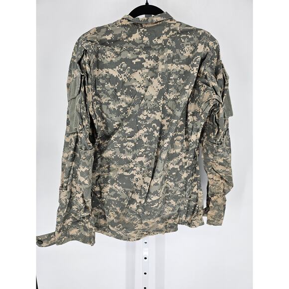 US Army Uniform Jacket Size Small Long Digital Camouflage Utility Coat - Picture 4 of 4